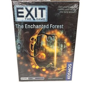 EXIT The Game The Enchanted Forest Escape Room Puzzle Board Game Kosmos